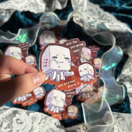 Sticker - Minecraft Ghasts
