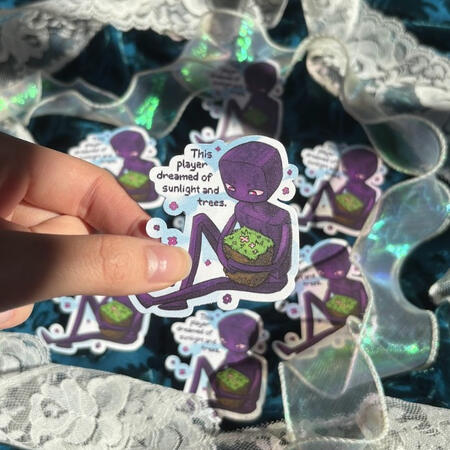 Sticker - Minecraft Enderman