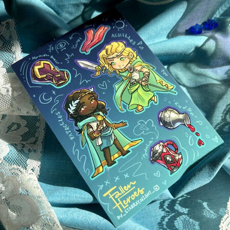 Sticker Sheet - Fallen Heroes